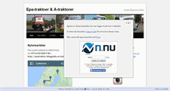 Desktop Screenshot of epatraktor.n.nu